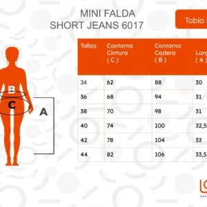 Mini Falda Short Jeans. Mujer Full Elasticada Tendencias