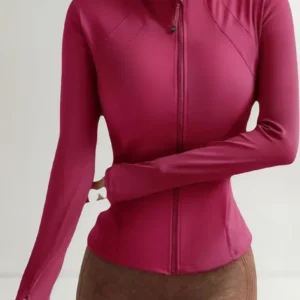 Chaqueta Mujer Deportiva Compresión. Ajustada Elástica Viral