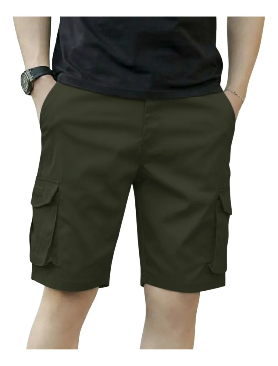 D_NQ_NP_2X_692091-MLC99117134609_112025-F-short-bermuda-cargo-hombre-pantalon-corto-bolsillos