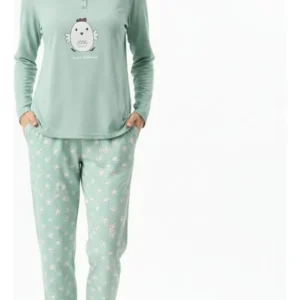 Pack 2 Pijama Mujer Manga Larga. Pantalón Y Polera. Oferta!