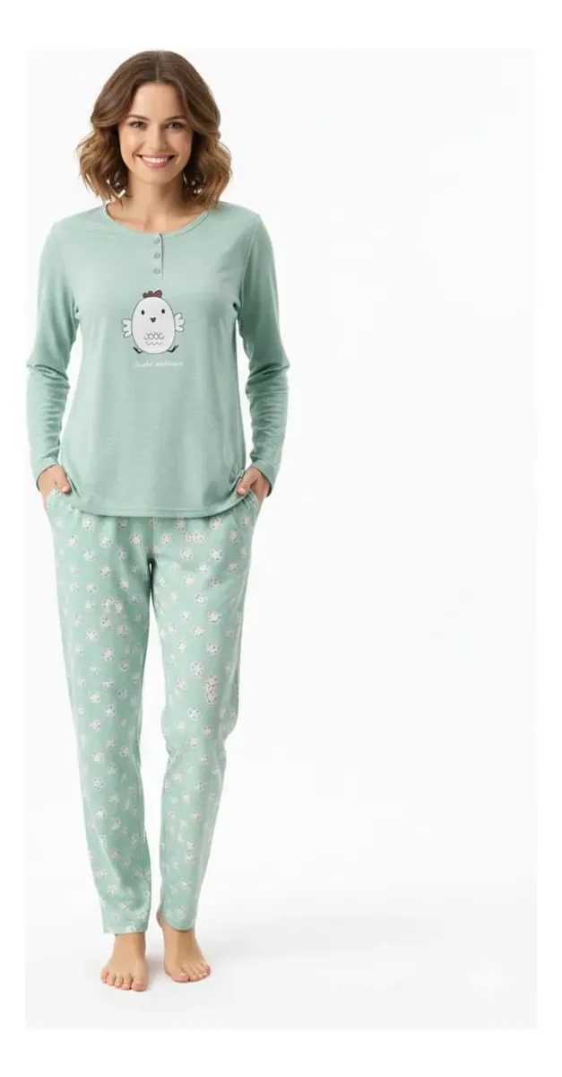 D_NQ_NP_2X_709394-MLC105974700244_022026-F-pack-2-pijama-mujer-manga-larga-pantalon-y-polera-oferta