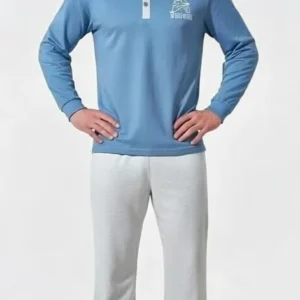 Pijama Hombre. Manga Larga. Delagado. Primavera. 208