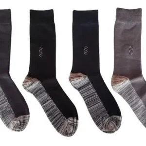 Pack 2 Pares Calcetín Bamboo Hombre Planta Cobre. O841