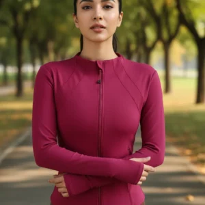Chaqueta Mujer Deportiva Compresión. Ajustada Elástica Viral