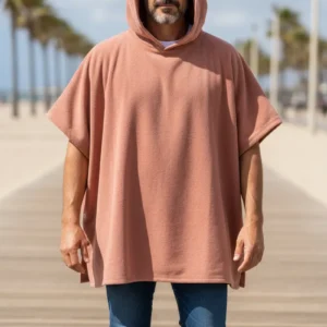Toalla De Playa Y De Baño Con Capucha, Secado Rápido