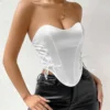 D_NQ_NP_2X_806809-MLC88796052646_082025-F-corset-top-satinado-ajustable-realza-busto-y-cintura-sexy