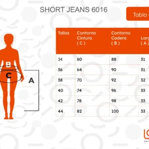 Mini Falda Short Jeans. Mujer Full Elasticada. Botones