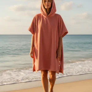 Toalla De Playa Y De Baño Con Capucha, Secado Rápido