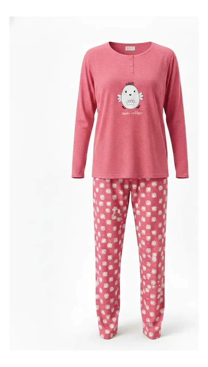 D_NQ_NP_2X_830504-MLC105974169072_022026-F-pack-2-pijama-mujer-manga-larga-pantalon-y-polera-oferta