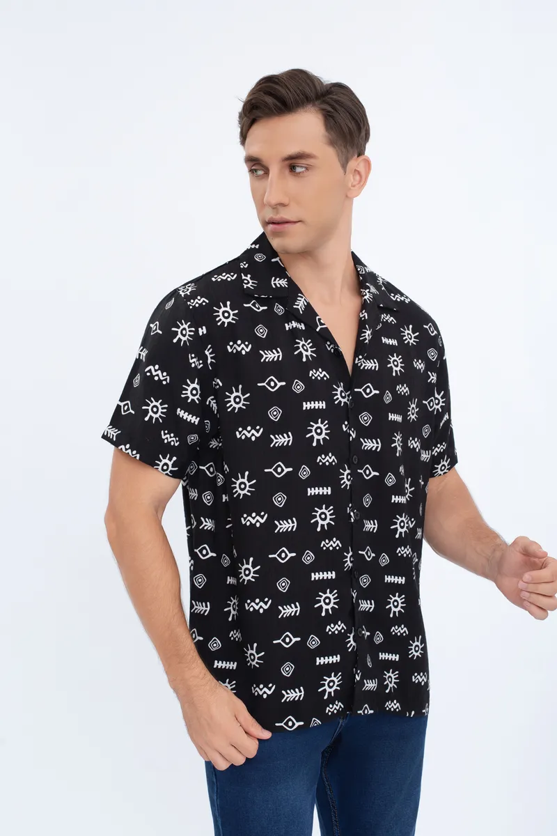 D_NQ_NP_2X_852070-MLC96734690093_102025-F-camisa-hombre-casual-diseno-adinkra-tipo-playa-verano