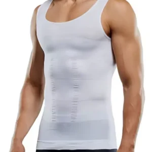 Pack 2 Faja De Compresión Hombre Tipo Musculosa Reductora.