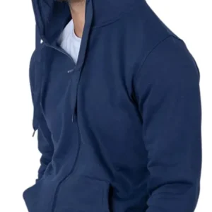 Polerón Hombre Con Capucha Y Cierre. Delgado Verano Unisex