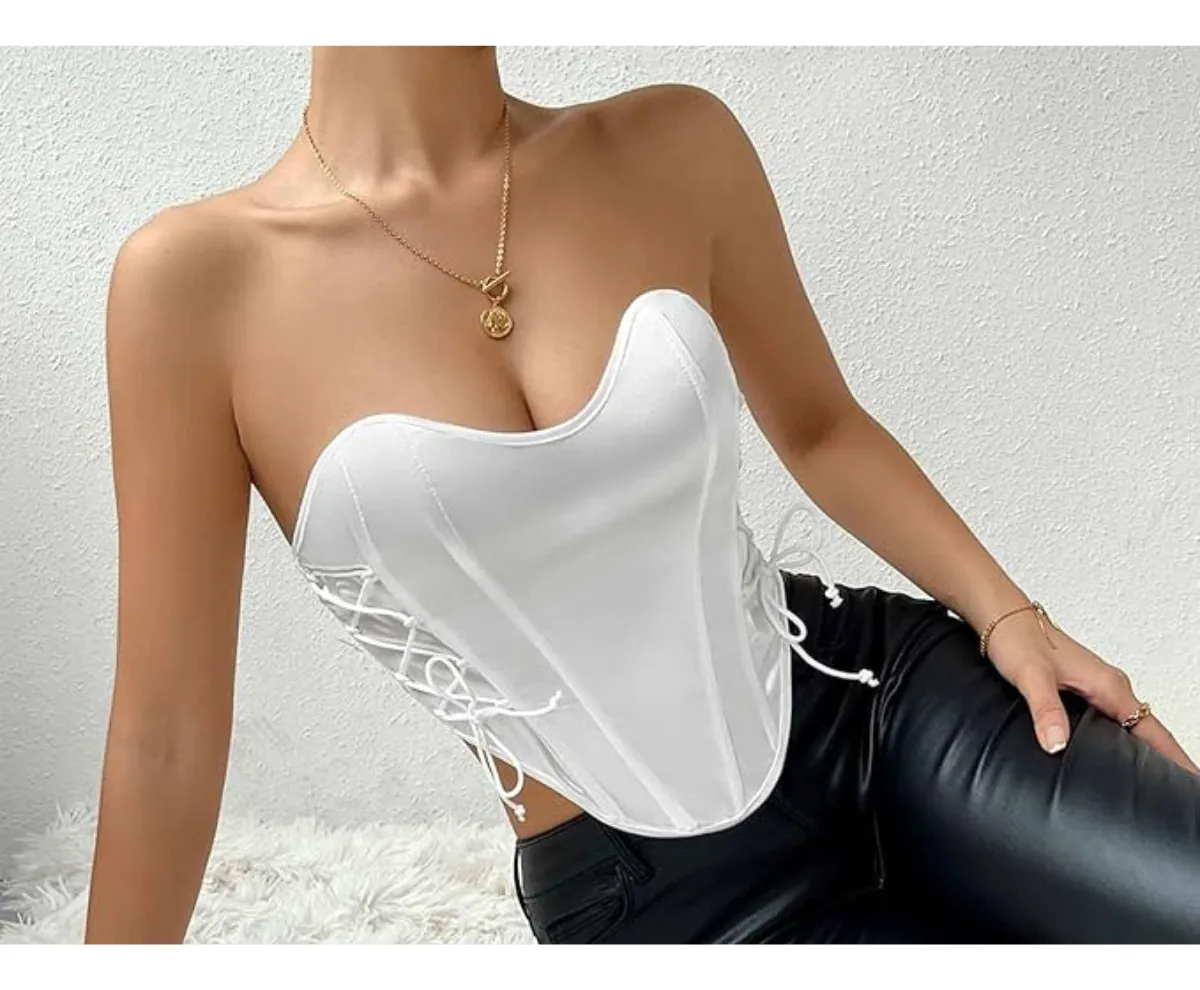 D_NQ_NP_2X_878241-MLC89152678565_082025-F-corset-top-satinado-ajustable-realza-busto-y-cintura-sexy