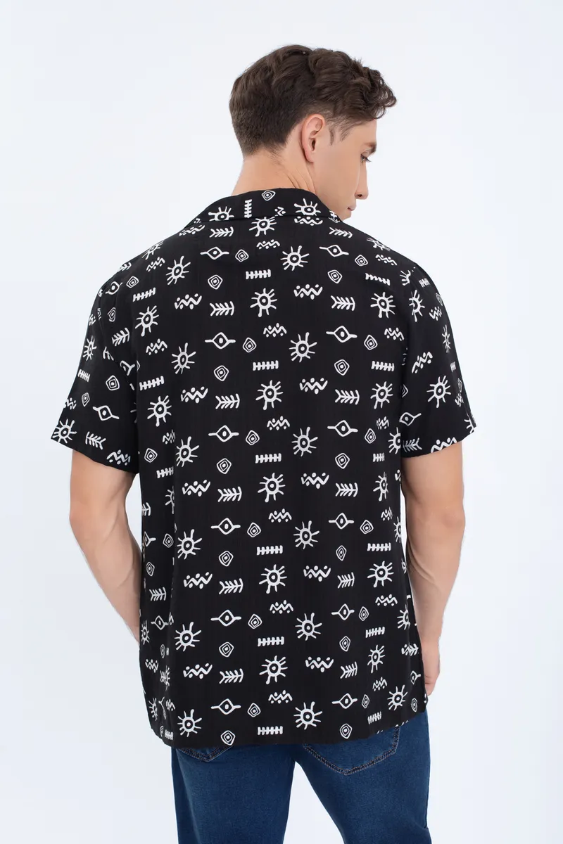 D_NQ_NP_2X_908907-MLC96734949653_102025-F-camisa-hombre-casual-diseno-adinkra-tipo-playa-verano