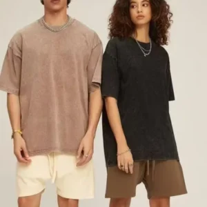 Polera Estilo Washed, Deslavada Vintage. 100% Algodón Unisex