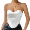 D_NQ_NP_2X_964316-MLC88796707632_082025-F-corset-top-satinado-ajustable-realza-busto-y-cintura-sexy