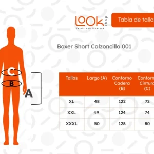 Pack 4 Bóxer Short Calzoncillo Suelto Tradicional Marrueco