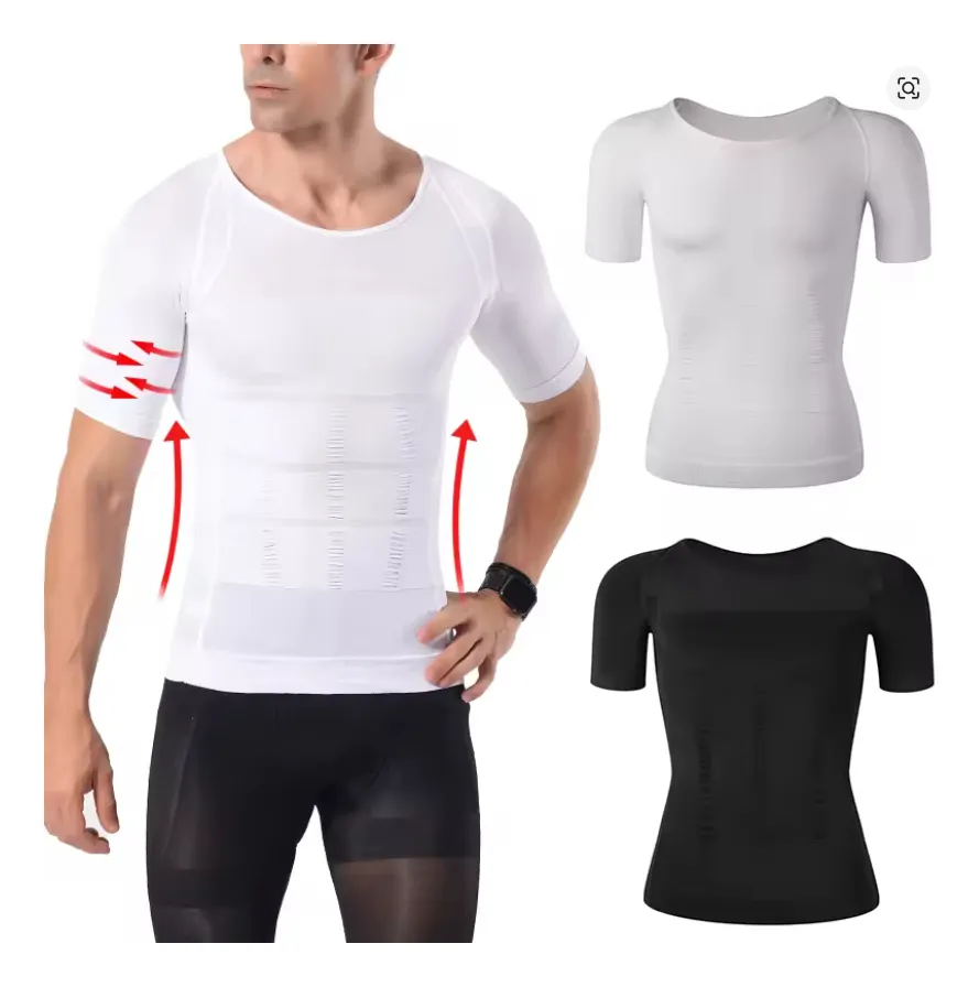 D_NQ_NP_2X_975837-MLC89576510268_082025-F-pack-2-polera-compresion-hombre-faja-camiseta-reductora