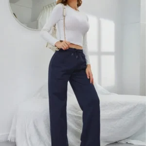 Pantalón Jogger Buzo Mujer Algodón Forro Polar M A Xl