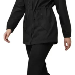 Corta Viento Mujer Parka Liviana Premium Chaqueta Gorro Impermeable
