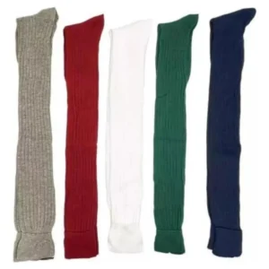 Pack 3 Pares Bucaneras Escolares. Calceta Larga Colores.