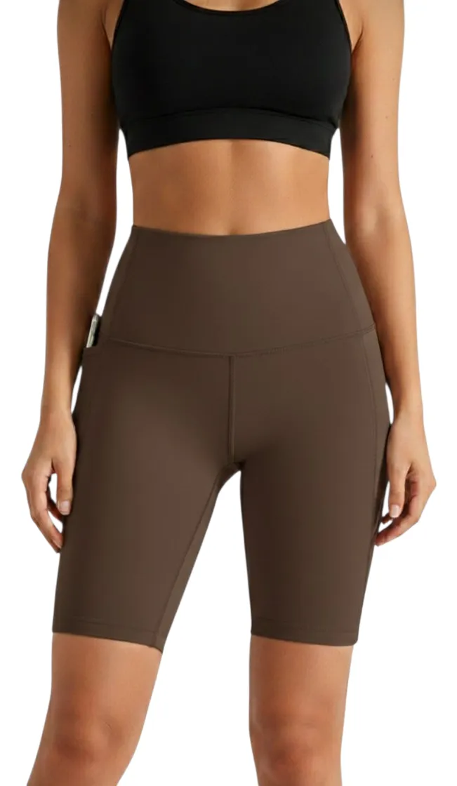 D_NQ_NP_2X_860968-MLC106637825760_022026-F-calza-corta-mujer-short-deportivo-tiro-alto-bolsillos