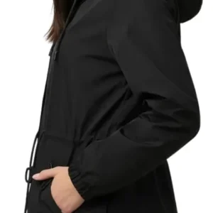Corta Viento Mujer Parka Liviana Premium Chaqueta Gorro Impermeable