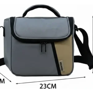 Lonchera Térmica Impermeable. Tela Engomada Escolar Portátil